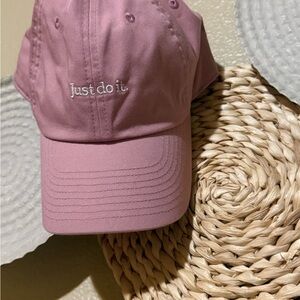 Nike Light Pink Cap with Embroidery